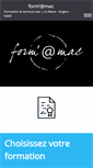 Mobile Screenshot of formamac.fr